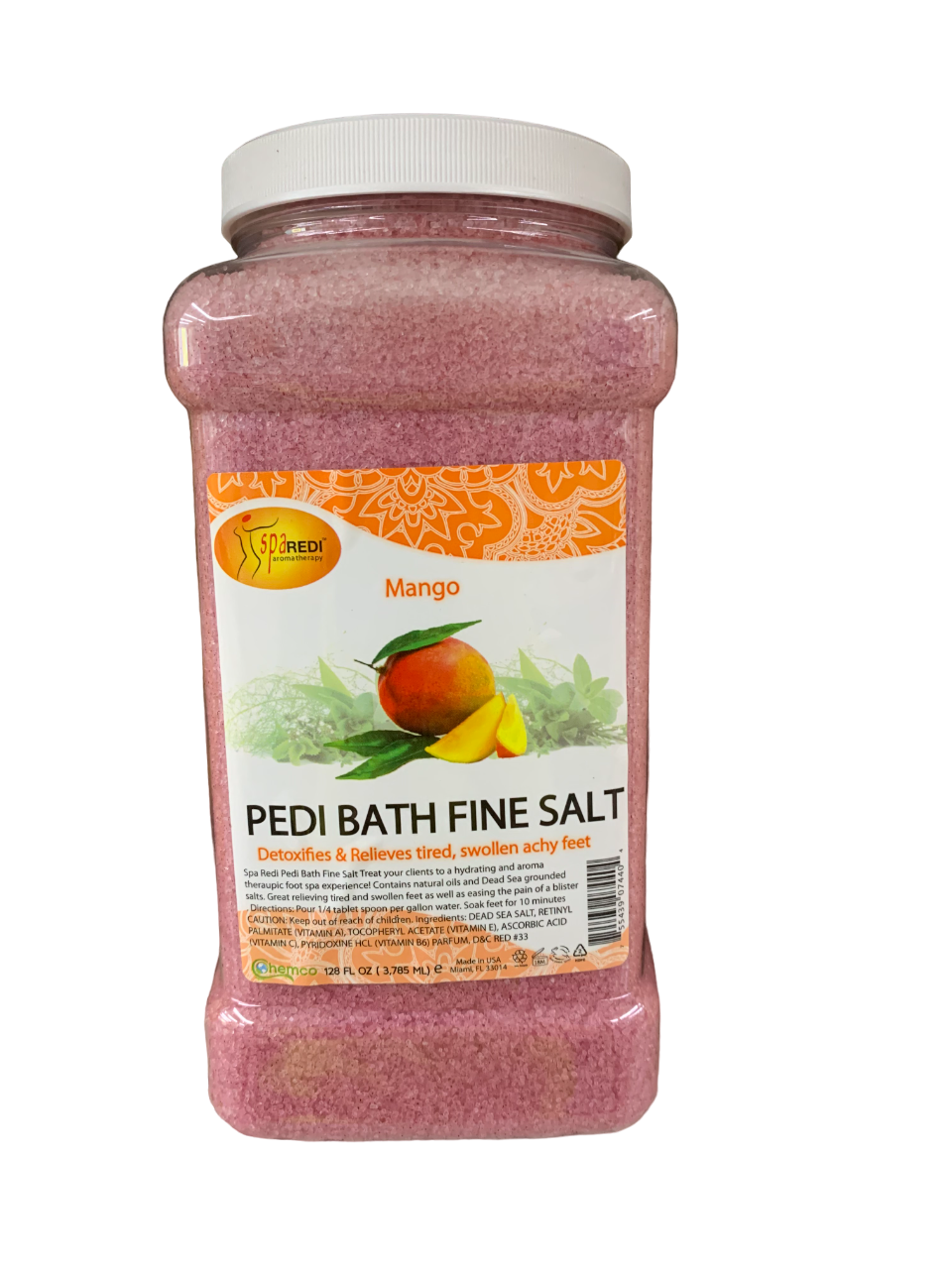 SpaRedi Pedi Bath Fine Salt Mandarin